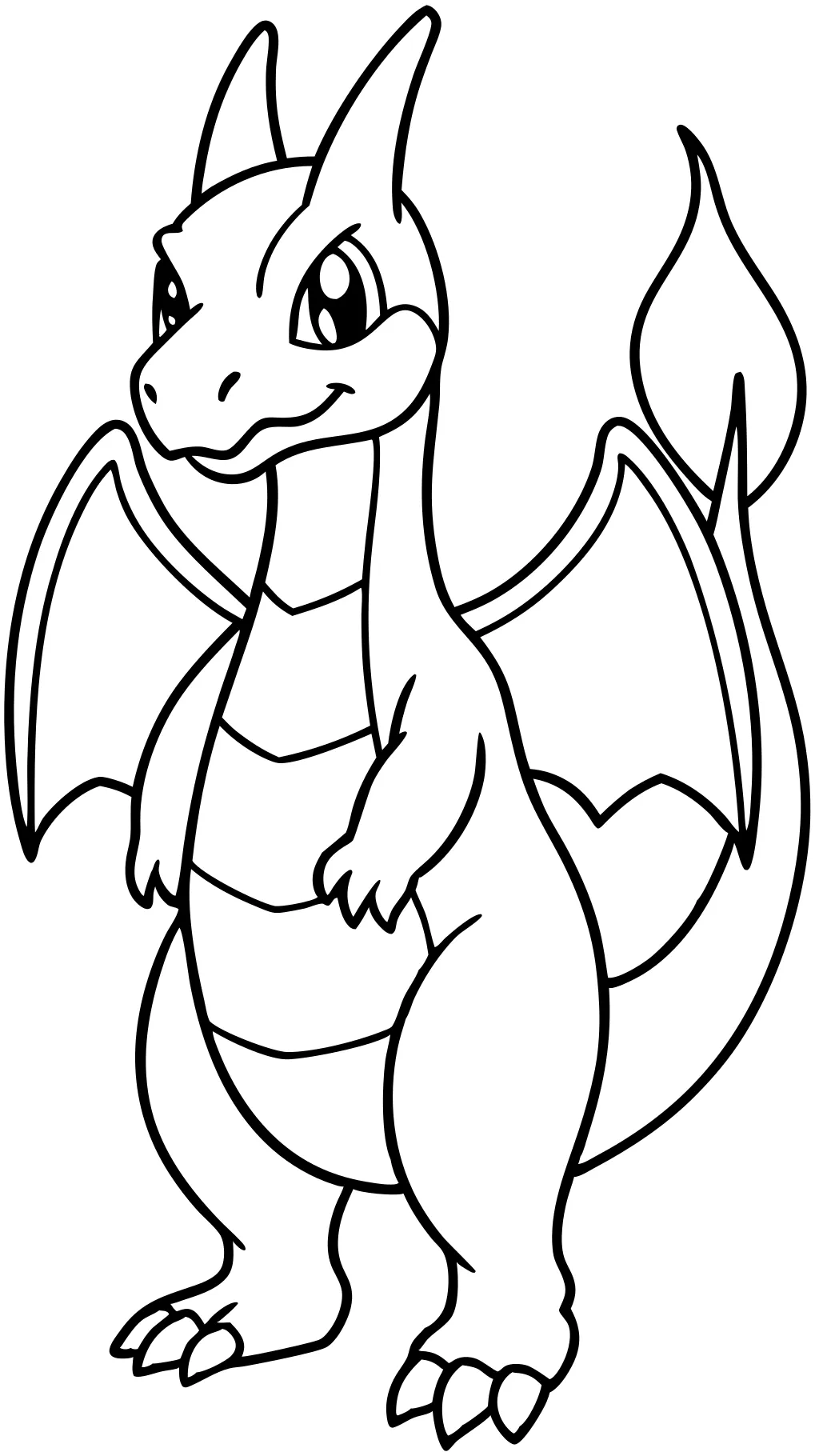 Charizard Pokemon Color Página